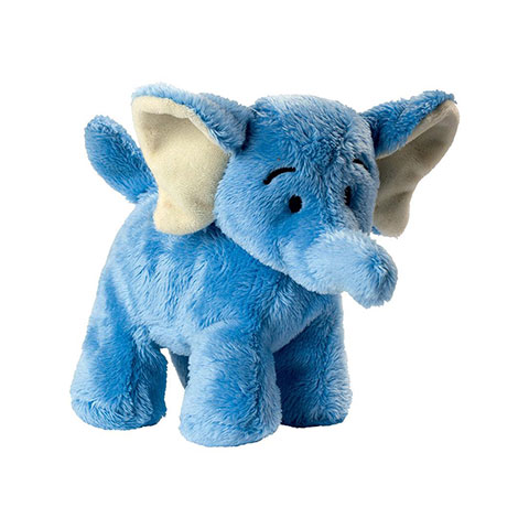 Peluche éléphant bleu - 13 cm - Baby safe