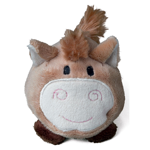 Peluche cheval marron - 7 cm - Essuie-écran - Schmoozie Peluche cheval marron - 7 cm - Essuie-écran - Schmoozie