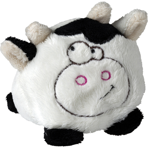 Peluche vache noire - 7 cm - Essuie-écran - Schmoozie Peluche vache noire - 7 cm - Essuie-écran - Schmoozie