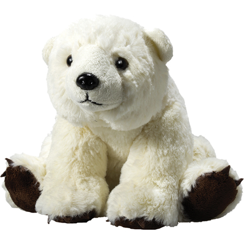 Peluche ours polaire - 20 cm
