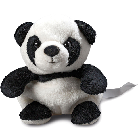 Peluche panda - 11 cm - Essuie-écran Peluche panda - 11 cm - Essuie-écran