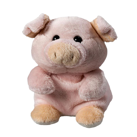 Peluche cochon rose - 12 cm - Essuie-écran Peluche cochon rose - 12 cm - Essuie-écran
