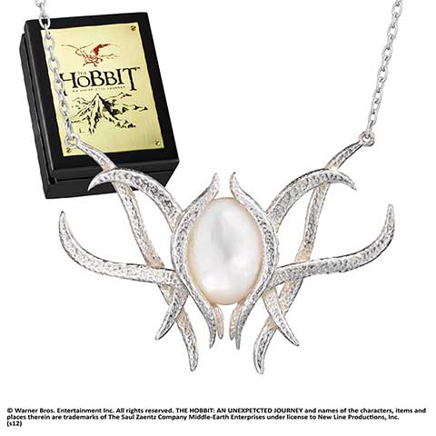 Galadriel - Pendentif Broche - Argent 925ème - Hobbit Galadriel - Pendentif Broche - Argent 925ème - Hobbit