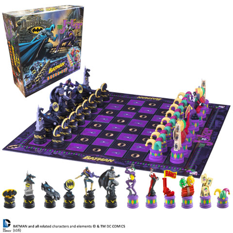 Échiquier Dark Knight vs Joker - Batman Échiquier Dark Knight vs Joker - Batman
