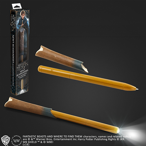 Stylo lumineux baguette magique Norbert Dragonneau - Animaux Fantastiques Stylo lumineux baguette magique Norbert Dragonneau - Animaux Fantastiques