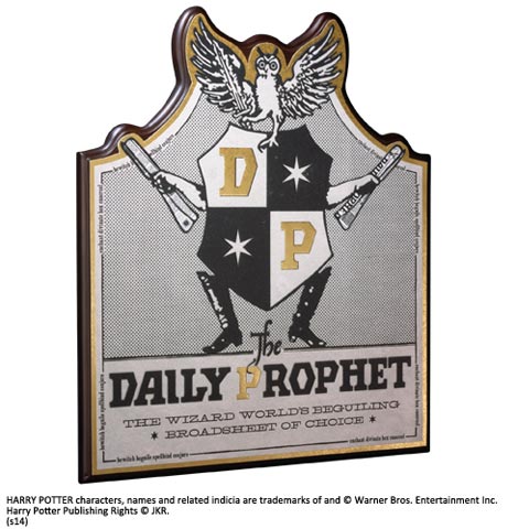 Daily Prophet Plaque murale Daily Prophet Plaque murale
