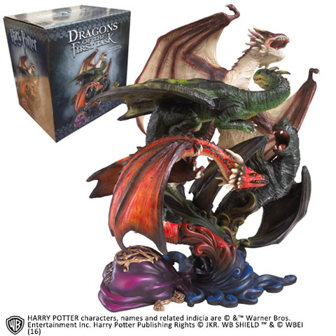Sculpture des dragons de la première tâche - Harry Potter Sculpture des dragons de la première tâche - Harry Potter