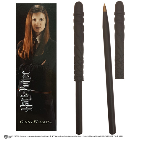 Stylo baguette & Marque-page Ginny Weasley Stylo baguette & Marque-page Ginny Weasley