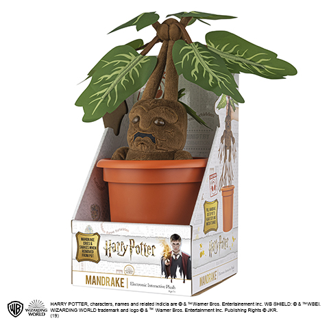 Peluche interactive Mandragore - Harry Potter Peluche interactive Mandragore - Harry Potter