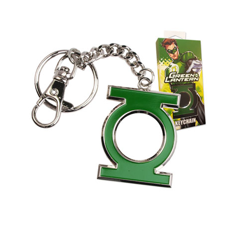 Porte-cles Logo Green Lantern en couleur Porte-cles Logo Green Lantern en couleur