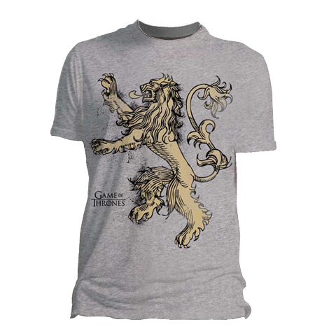 T-shirt Emblème Maison Lannister T-shirt Emblème Maison Lannister