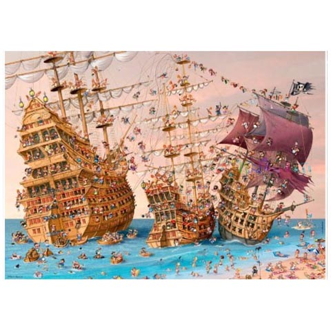 Puzzle - Corsair - François Ruyer - 1000 pièces Puzzle - Corsair - François Ruyer - 1000 pièces