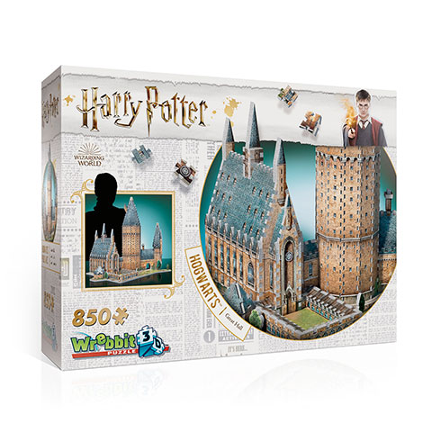 Poudlard - Grande salle - puzzle 3D Wrebbit Poudlard - Grande salle - puzzle 3D Wrebbit