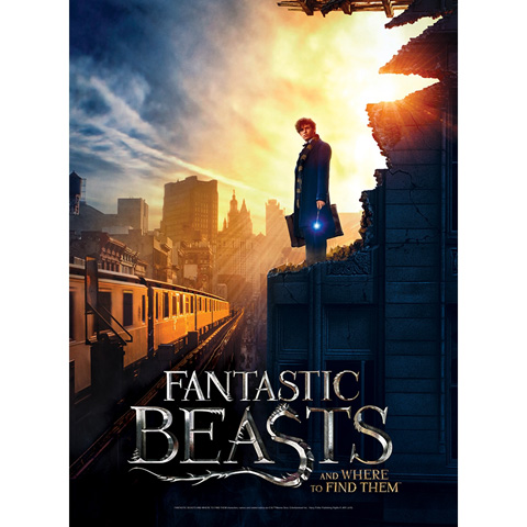 NEW YORK - puzzle poster Wrebbit - Les Animaux Fantastiques™ NEW YORK - puzzle poster Wrebbit - Les Animaux Fantastiques™
