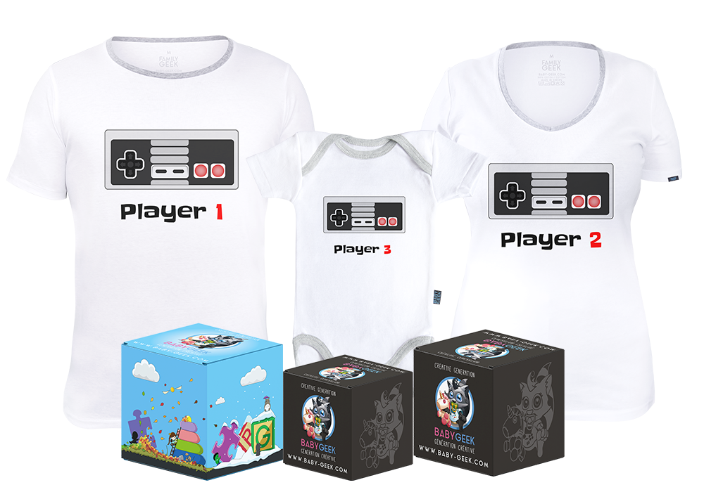 Pack trio Player retro Pack trio Player retro