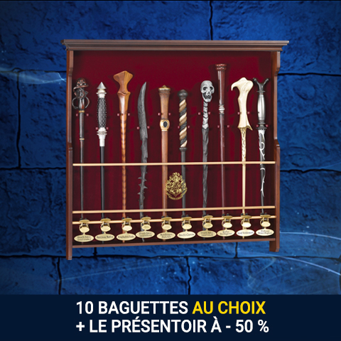 Pack 10 baguettes et son présentoir Pack 10 baguettes et son présentoir